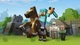 Дерев'яний фігурний пазл Minecraft (Майнкрафт) геймерський 2, А2, Дерев'яна коробка 300+ елементів - зображення 1