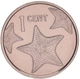 Монета Багамы 1 цент 2015 UNC (KM#218.2) - изображение 1