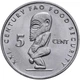 Монета Острова Кука 5 центов 2000 «ФАО» UNC (KM#369) - изображение 1