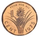 Монета Свазіленд 1 цент 1975 UNC ФАО FAO - зображення 1