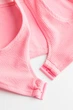 Верхня частина купальника в рубчик для дівчинки H&M 1123276-002 158-164 см (12-14 years) рожевий - зображення 2