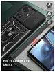 Чехол Camshield c кольцом-подставкой на Realme Note 60 (RMX3933) / black - изображение 6
