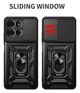 Чохол Camshield з кільцем-підставкою на Motorola G75 (5G) / black - зображення 4