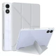 Чехол Transparent Origami на POCO Pad (12.1") / чехол для планшета с функцией подставки / (серый) - изображение 1