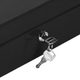 Kasetka na pieniądze Springos 25 x 20 x 9 cm metalowy sejf pudełko czarne HA5041 (5907719430638) - obraz 9