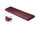 Панель поліуретанова DECOWOOD Модерн ET 405 (2 м) classic 19х3,5 Червоний - зображення 2