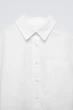 Подростковая рубашка для девочки ZARA 3153/704 130 см Белый - изображение 4