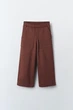 Подростковый спортивный костюм (толстовка+штаны) для девочки Zara 6085/603 164 см Коричневый - изображение 6