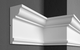 Карниз фасадный Prestige Decor KC 133 2000 мм - изображение 1