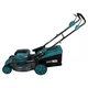 Акумуляторна газонокосарка PROFI-TEC EcoCut 51 Pro (40 В (2×20 В), безщітковий двигун, ширина 510 мм, висота 30 - 80 мм, травозбірник 50 л) (007052) - зображення 4