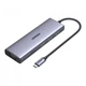 Концентратор Ugreen USB3.1 Type-C to HDMI60Hz/VGA/USB 3.0х3/RJ45/SD/TF/PD 100W 9-in-1 CM498 (15600) (255053) - зображення 1