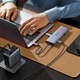 Концентратор Ugreen USB3.1 Type-C to HDMI60Hz/VGA/USB 3.0х3/RJ45/SD/TF/PD 100W 9-in-1 CM498 (15600) (255053) - зображення 3