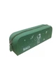 Пенал QI Colour Space 1 відділення силіконовий 20 х 5 х 7 см Зелений (QS2004) - изображение 1