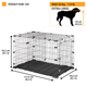 Клітина для собак і цуценят Ferplast Doggy Hub 120 76.5х117.5х76.5 см до 50 кг (73179117) - зображення 2