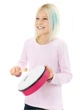 Фрейм барабан Nino Percussion ABS Hand Drum Strawberry Pink 8" NINO45SP - изображение 2