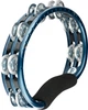 Тамбурін MEINL Hand Held Traditional ABS Tambourine Aluminium Jingles Blue TMT1A-B - изображение 2