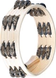 Тамбурін MEINL Artisan Edition Compact Tambourine Hammered Nickel Plated Jingles 3 Rows AE-CATA3S - изображение 2