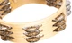 Тамбурін MEINL Artisan Edition Compact Tambourine Hammered Nickel Plated Jingles 3 Rows AE-CATA3S - изображение 6