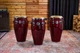 Конга MEINL Marathon Exclusive Series Conga 11 3/4" Wine Red Chrome MEC1134WRP-CH - изображение 9