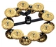 Тамбурін MEINL Headliner® Series Hihat Tambourine Hammered Brass HTHH2B-BK - изображение 1