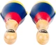 Маракаси MEINL Rawhide Maracas Traditional Colombia Flag MSM3CO - изображение 2