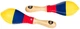 Маракаси MEINL Rawhide Maracas Traditional Colombia Flag MSM3CO - изображение 3