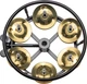Тамбурін MEINL Professional Series Hihat Tambourine Solid Brass THH1B-BK - изображение 2