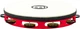 Тамбурін MEINL Touring Synthetic Head Wood Tambourine Red TAH1BK-R-TF - изображение 5