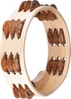 Тамбурін MEINL Artisan Edition Compact Tambourine Hammered Cymbal Bronze Jingles AE-CMTA3BO - изображение 2