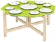 Фрейм барабан Nino Percussion Classroom Hand Drum Set with Stand 36" NINO966 - изображение 1