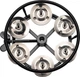 Тамбурін MEINL Professional Series Hihat Tambourine Steel THH1BK - изображение 2