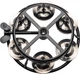 Тамбурін MEINL Professional Series Hihat Tambourine Steel THH1BK - изображение 3