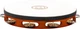 Тамбурін MEINL Traditional Goat-Skin Wood Tambourine Steel Jingles African Brown TAH1AB - изображение 5