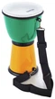 Джембе Nino Percussion ABS Djembe Green-Yellow 8" NINO18G/Y - изображение 4
