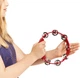 Тамбурін Nino Percussion Compact ABS Tambourine Red 8" NINO49R - изображение 3