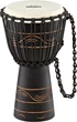 Джембе Nino Percussion Original African Style Wood Djembe Water Moon Series Black 8" NINO-ADJ4-S - изображение 1