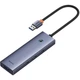 Хаб-адаптер Baseus UltraJoy Series 4-Port HUB AIR - USB-A to 4*USB3.0 (B0005280A813-02) - зображення 4