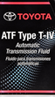 Трансмиссионное масло TOYOTA 00279000T4 АКПП ATF Type T-IV - 0,946л - изображение 2