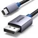 Кабель видео Ugreen Mini DisplayPort 1.4 8K@60 Гц, 4K@240 Гц, 2K@240 Гц HDR 32.4 Гбит/с 1.5 м Grey (DP122) - изображение 2