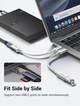 Кабель Ugreen Type-C to USB 3.0 OTG адаптер в нейлоновой оплетке 15 см White (US378) - изображение 6
