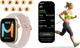 Smartwatch iMiki ST2 Gold (6973626300455) - obraz 9