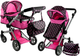 Wózek dla lalek Lean Toys Alice 2w1 - z funkcją pozycji leżącej i siedzącej (5902808158004) - obraz 7