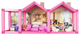 Domek dla lalek Lean Toys z akcesoriami + Meble 69 cm (5905884457436) - obraz 4