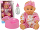 Lalka Bobas Lean Toys z funkcją siusiania Różowa 24 cm (5904204759250) - obraz 2