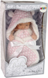 Пупс Lean Toys з піжамою та бантом Pink 24 см (5905214972042) - зображення 1