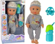 Пупс Lean Toys з функцією пісяння Grey 38 см (5905214972097) - зображення 2