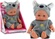 Пупс Lean Toys в одязі з шапочкою Grey 21 см (5905991005834) - зображення 2