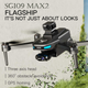 Квадрокоптер ZLL SG109 MAX2 GPS 4K с камерой, 3-осевым подвесом, FPV, РК пультом с экраном, бесщеточными моторами, обходом препятствий, до 1200 м, до 30 мин, дрон для съемки - изображение 6