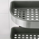 Półka ścienna narożna IKEA BROGRUND 19x58 cm stal nierdzewna (304.089.79) - obraz 3