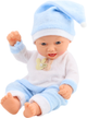 Пупс Lean Toys в піжамі з шапочкою Blue 30 см (5905991055778) - зображення 3